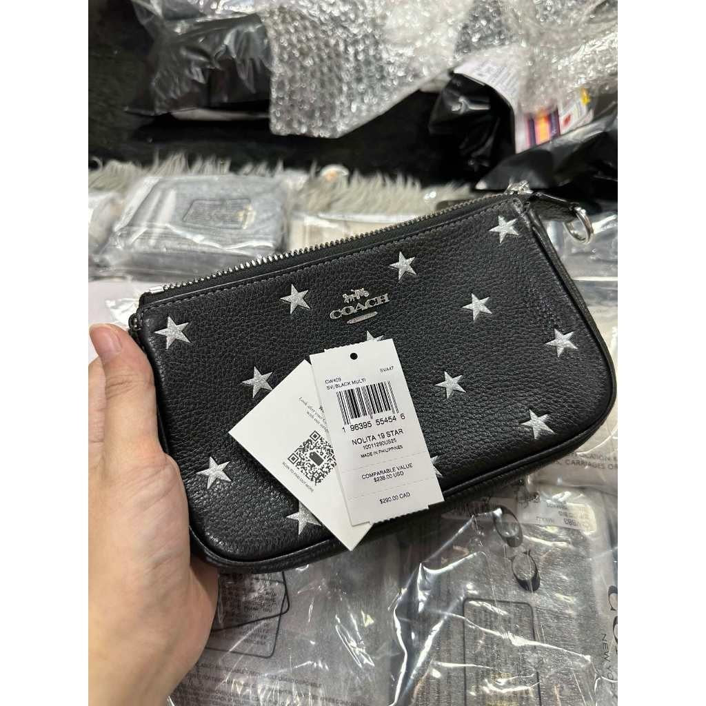 ORIG & IMPORTED CCH Nolita 19 With Star Print Small Black Bag