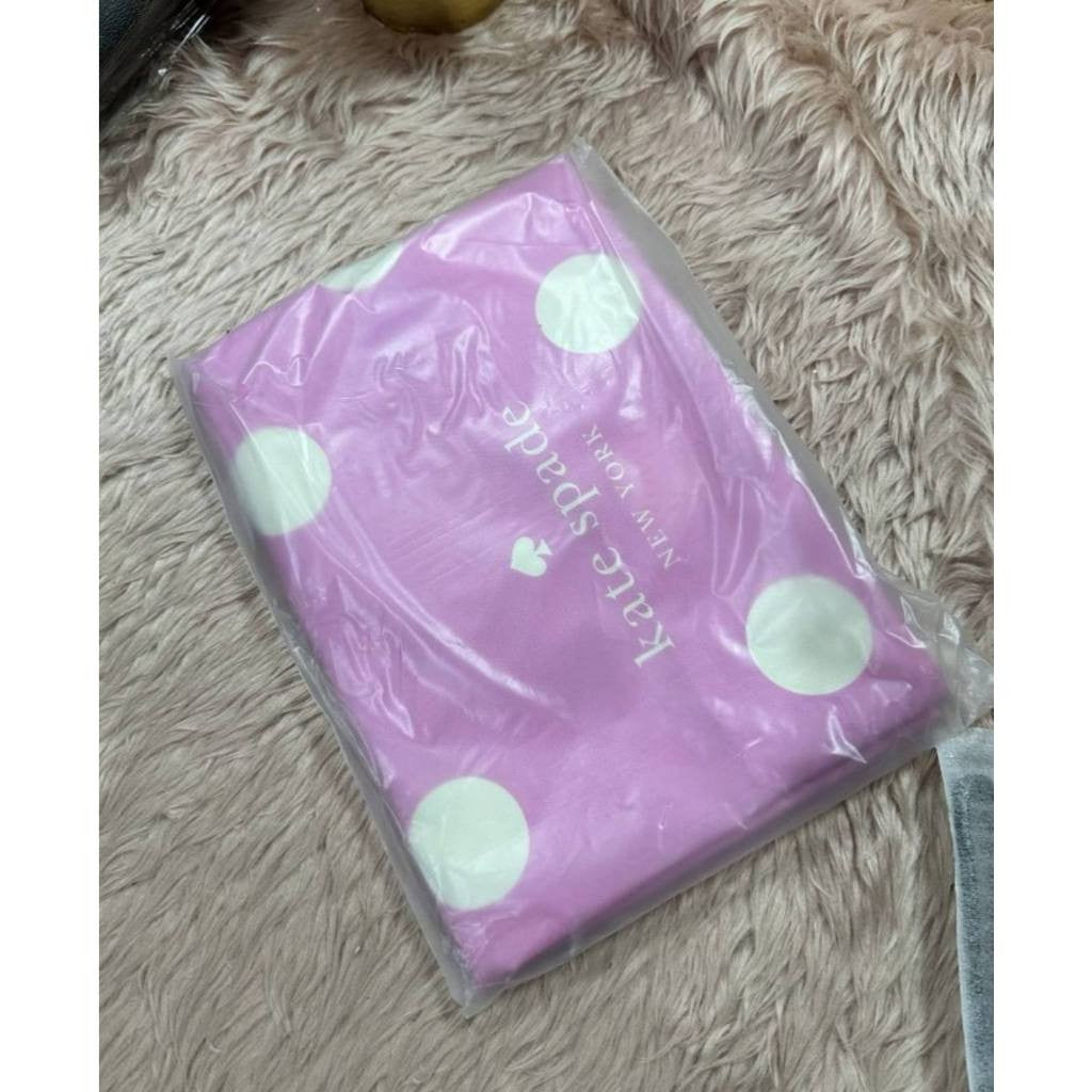 ORIG & IMPORTED KS Park Dot Tote Pink Shopper Large Bag