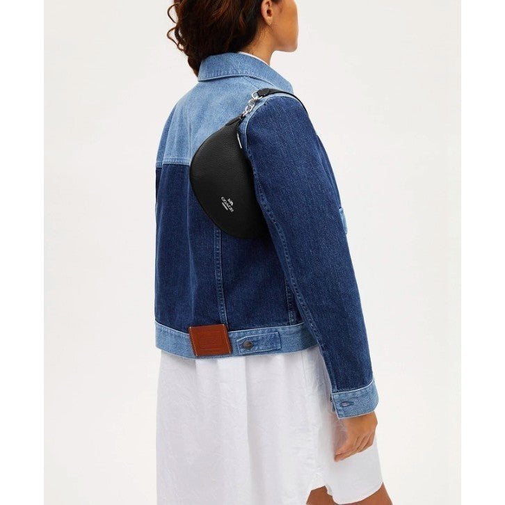 ORIG & IMPORTED CCH Mini Payton Small Hobo Shoulder Bag Black