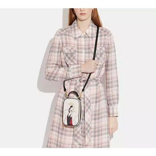 ORIG & IMPORTED CCH Eva Phone Crossbody With Cruella Small White Bag