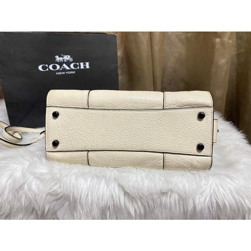 Orig PRELOVED  CCH MERCER SATCHEL 24 SMALL BAG IN WHITE/CHALK