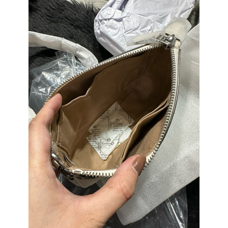 ORIG & IMPORTED CCH Nolita 19 Floral Print White Small Bag