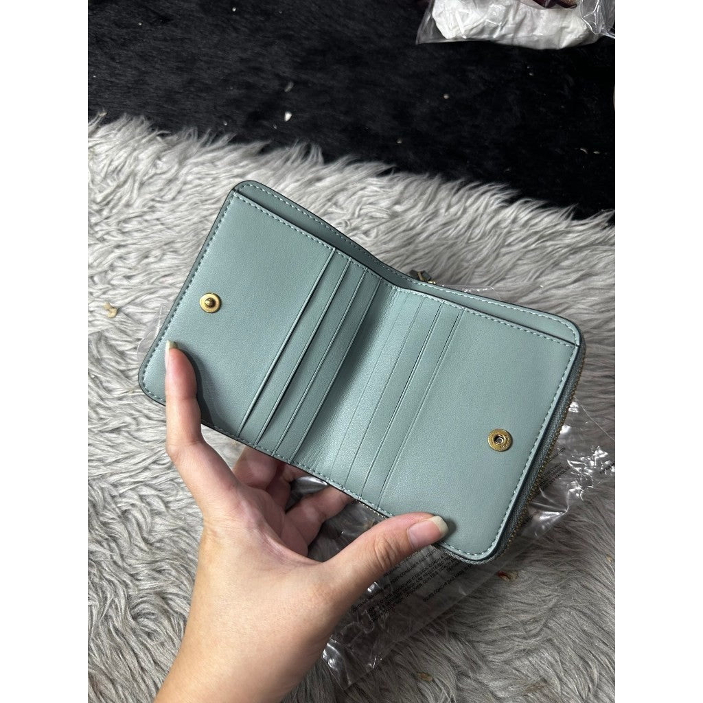 ORIG & IMPORTED CCH Retail Billfold Small Wallet Green / Blue / Taupe