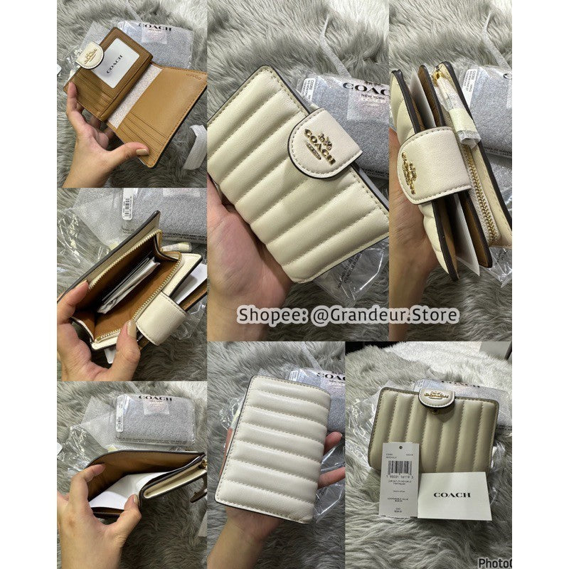 ORIG & IMPORTED CCH MEDIUM CORNER ZIP BIFOLD WALLET