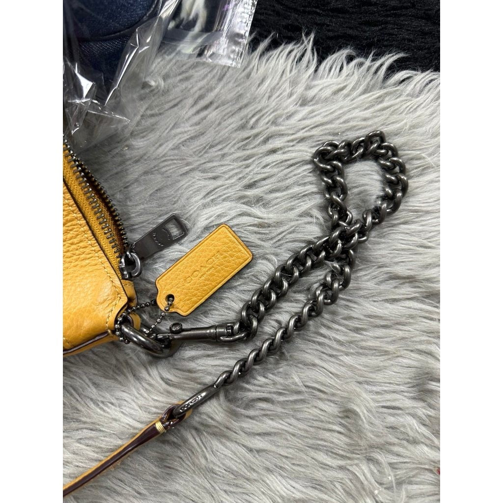 Orig PRELOVED  CCH Small Paxton Duffle Shoulder Bag Crossbody Bag Mustard Yellow