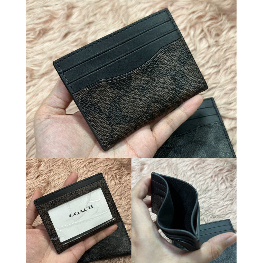 ORIG & IMPORTED CCH Essential Slim Id Card Case Holder Wallet for Men / Unisex