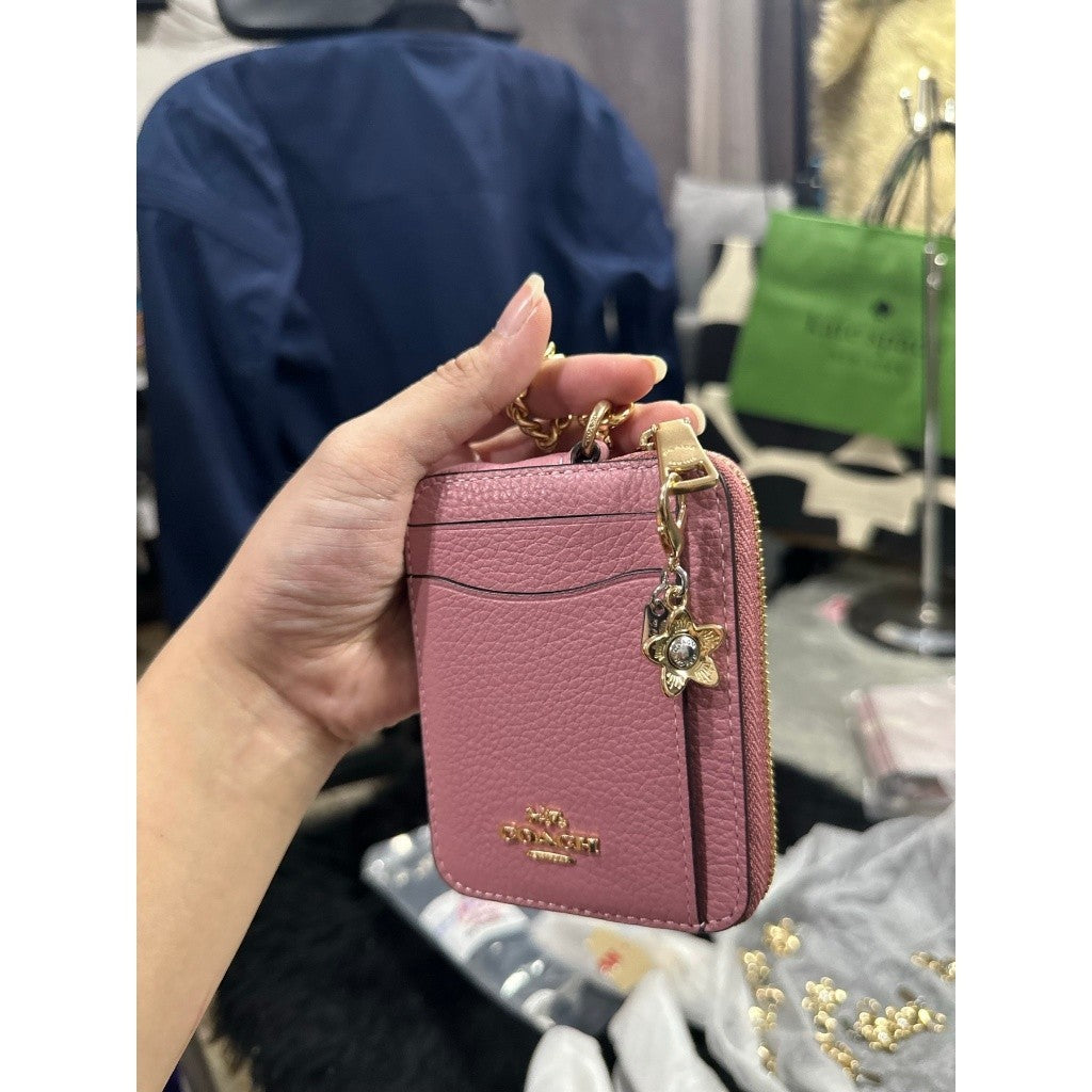 ORIG & IMPORTED CCH small charm flower with hangtag keychain