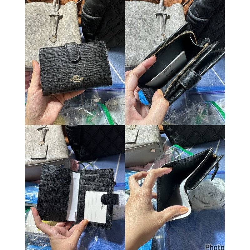 ORIG & IMPORTED CCH MEDIUM CORNER ZIP BIFOLD WALLET