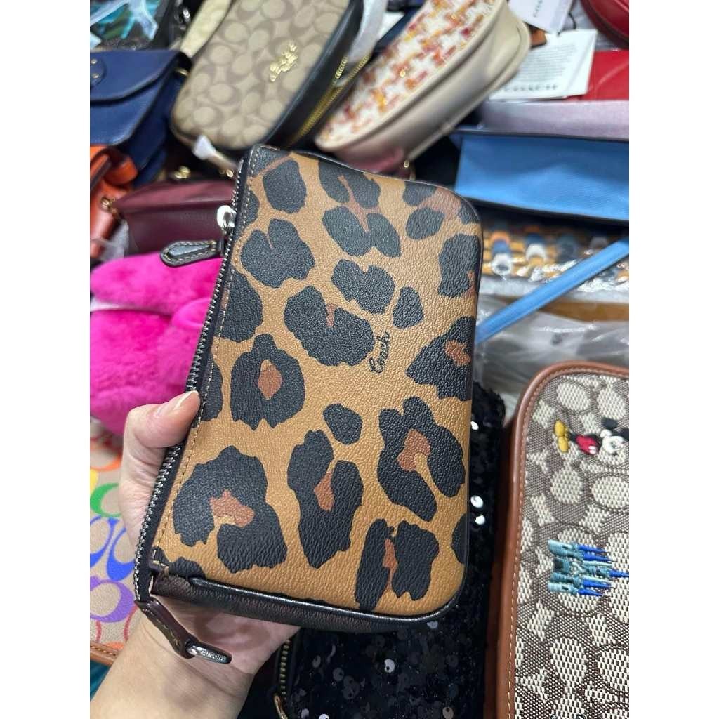 ORIG & IMPORTED CCH Nolita 19 With Leopard Print Brown Small Bag