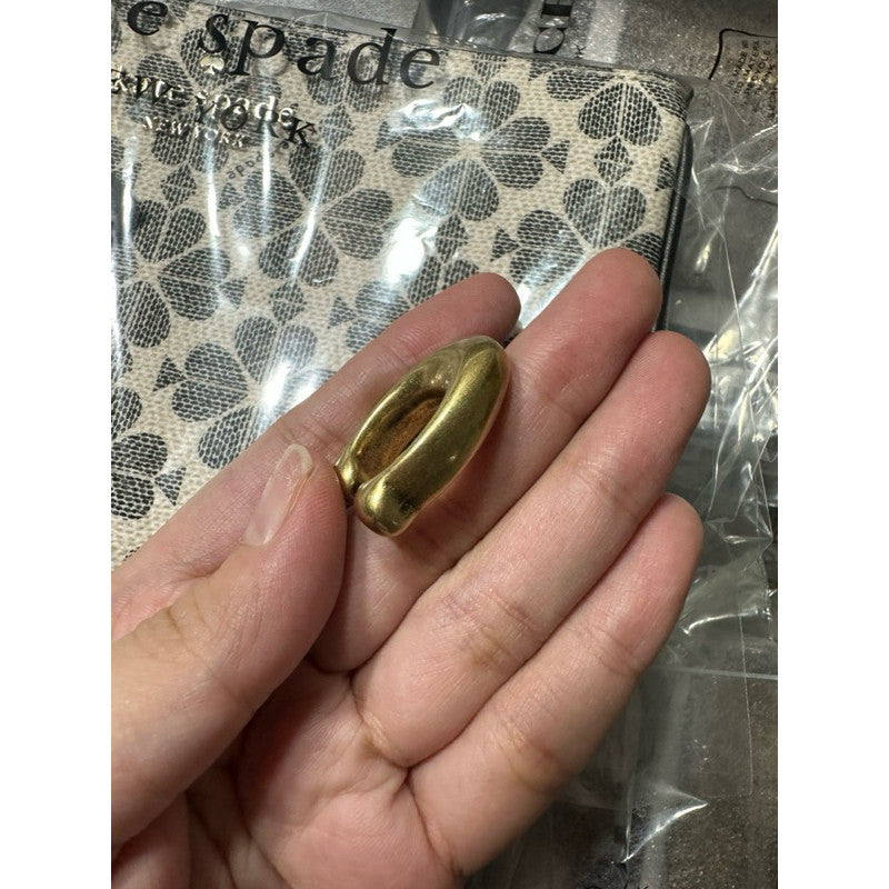 ORIG HangTag Bag Charm Letter C With Chain Keychain