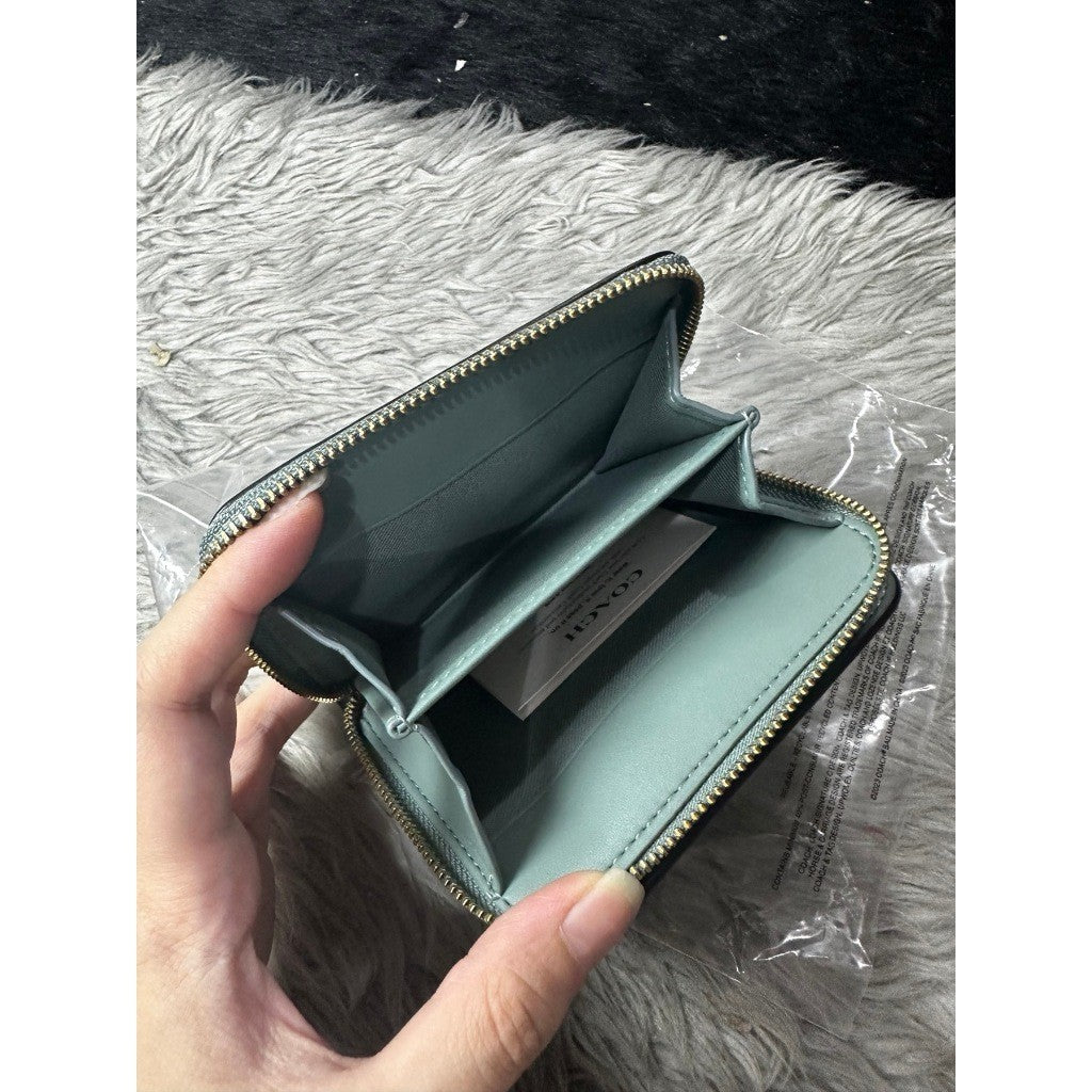 ORIG & IMPORTED CCH Retail Billfold Small Wallet Green / Blue / Taupe