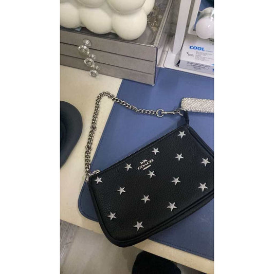 ORIG & IMPORTED CCH Nolita 19 With Star Print Small Black Bag