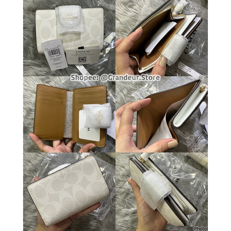 ORIG & IMPORTED CCH MEDIUM CORNER ZIP BIFOLD WALLET
