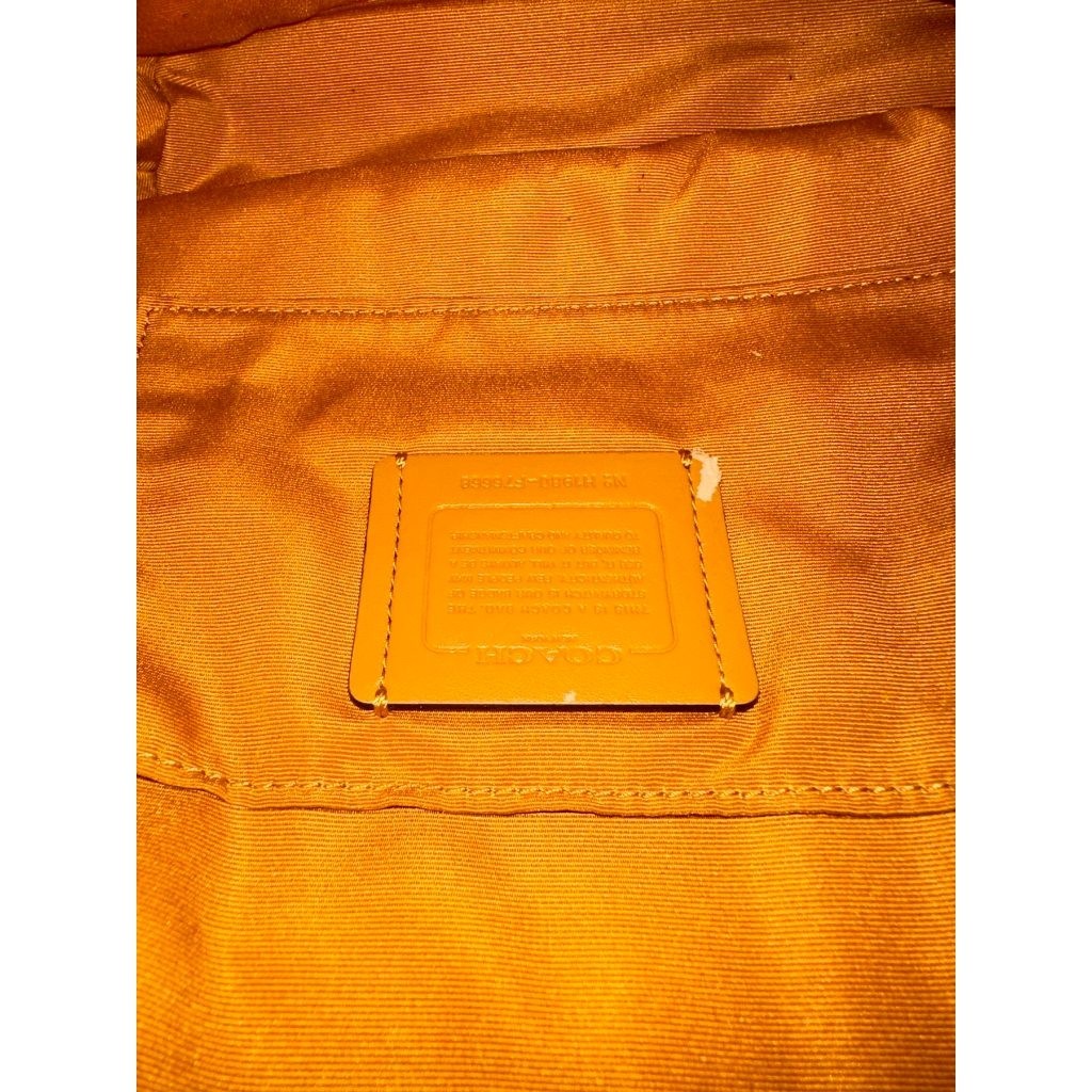 Orig PRELOVED  CCH Small Paxton Duffle Shoulder Bag Crossbody Bag Mustard Yellow