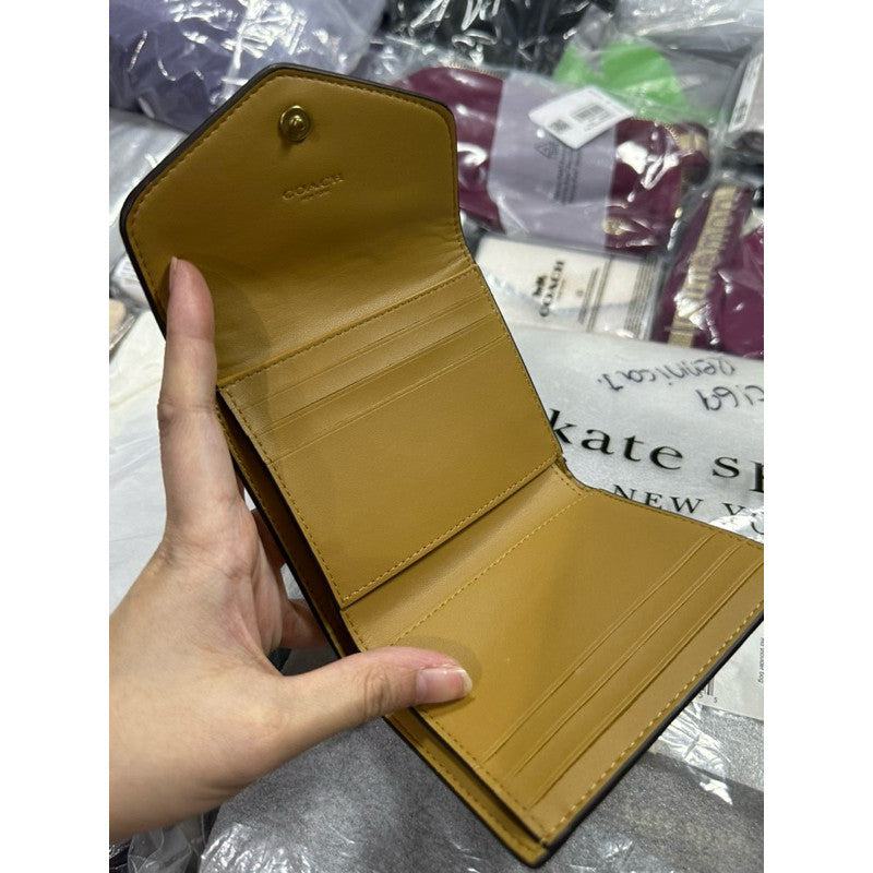ORIG & IMPORTED CCH Wyn Small Wallet With Cherry Print (White & Blue)