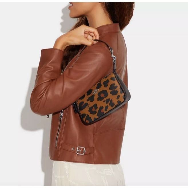 ORIG & IMPORTED CCH Nolita 19 With Leopard Print Brown Small Bag