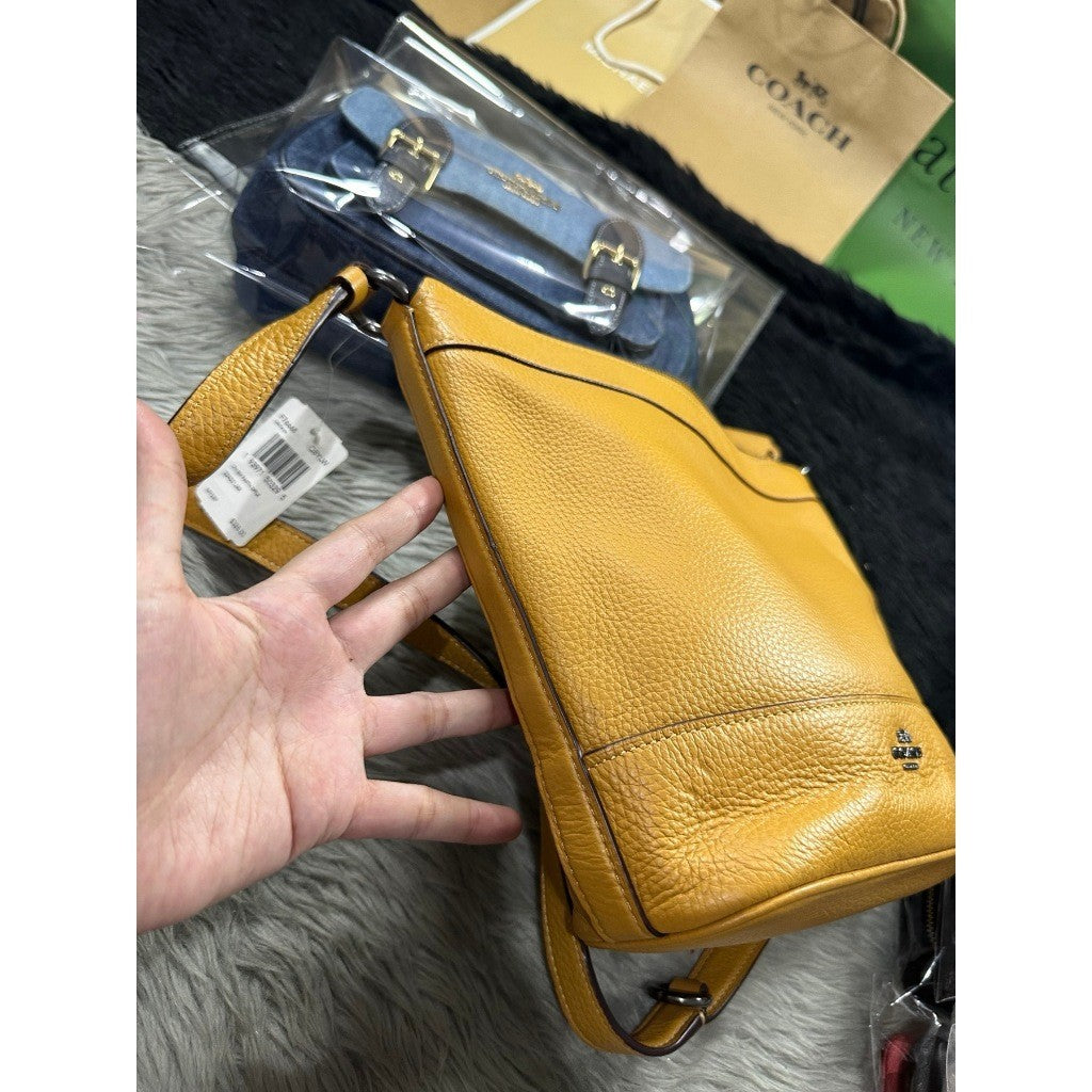 Orig PRELOVED  CCH Small Paxton Duffle Shoulder Bag Crossbody Bag Mustard Yellow