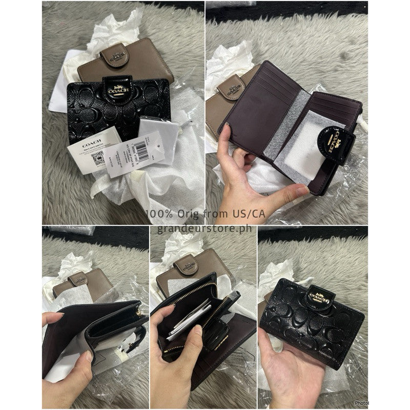 ORIG & IMPORTED CCH MEDIUM CORNER ZIP BIFOLD WALLET