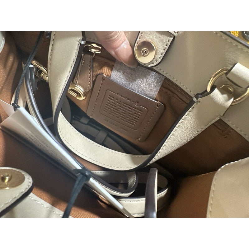 ORIG & IMPORTED CCH New Year Dempsey Tote 22 With Dragon Beige Bag