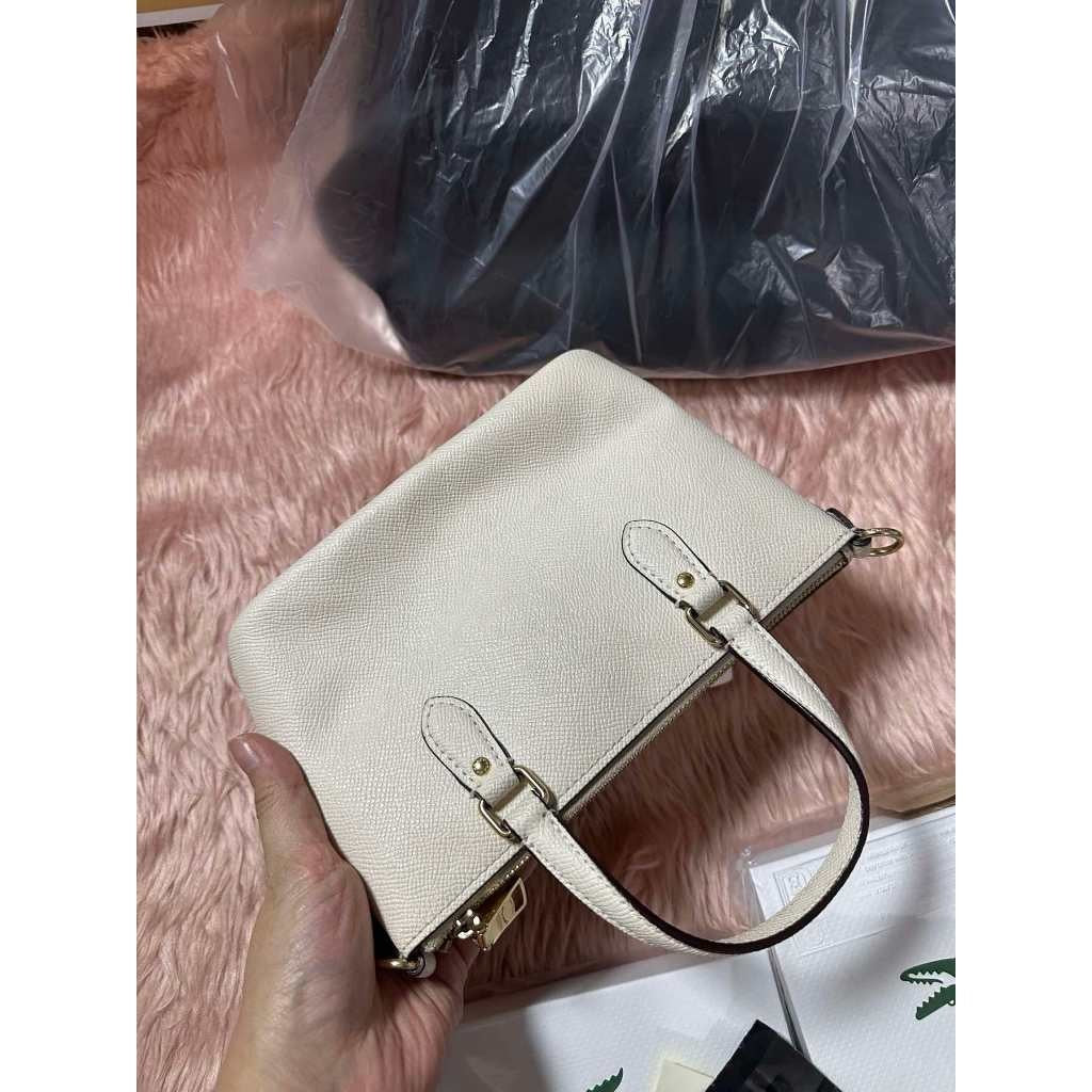 Preloved CCH Mini Gallery Crossbody Small White Bag