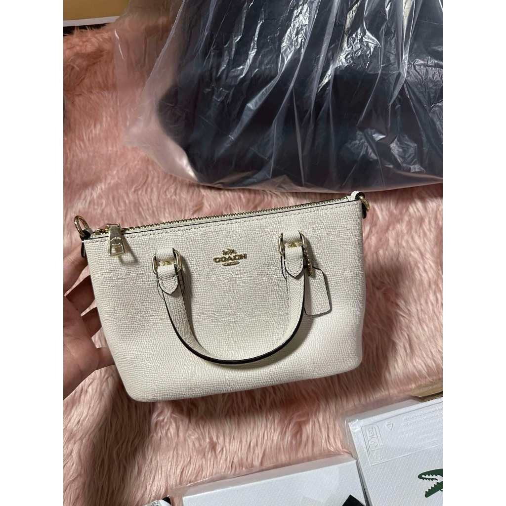 Preloved CCH Mini Gallery Crossbody Small White Bag