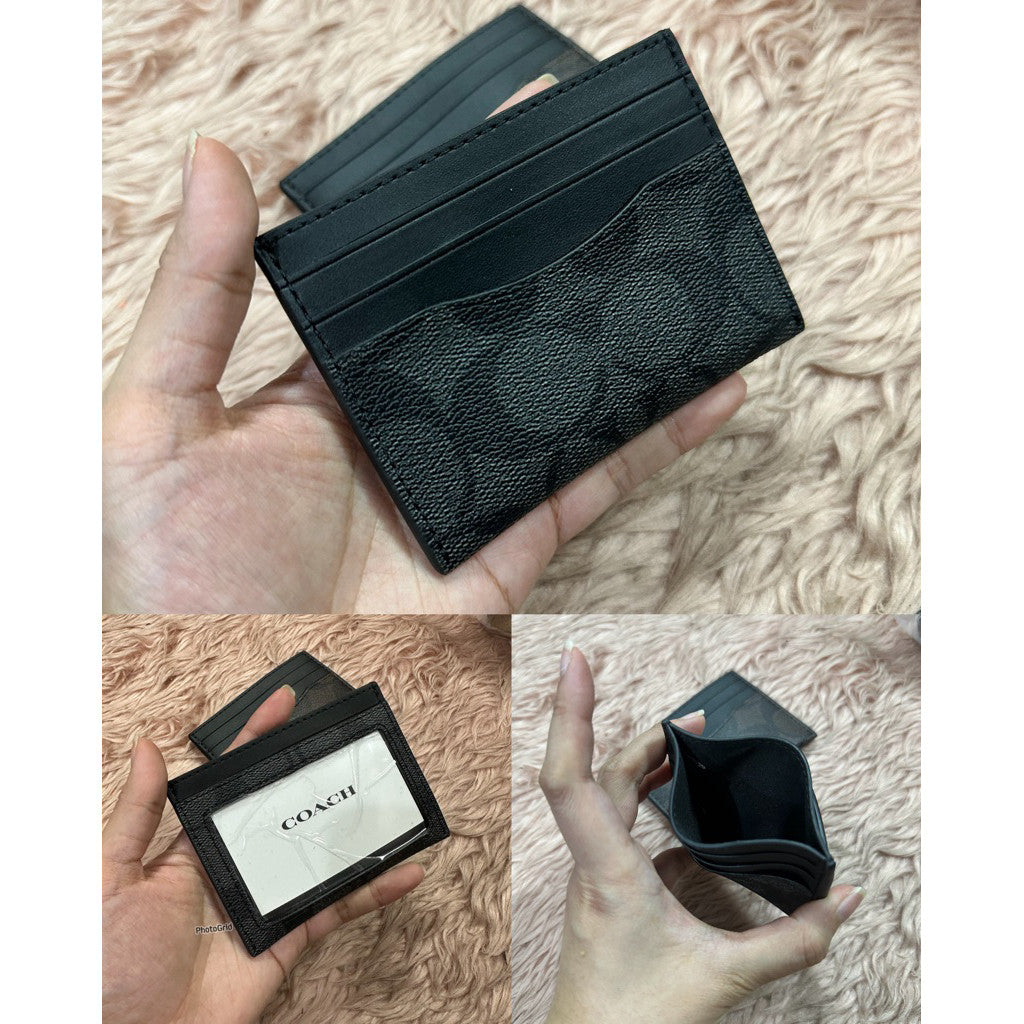 ORIG & IMPORTED CCH Essential Slim Id Card Case Holder Wallet for Men / Unisex