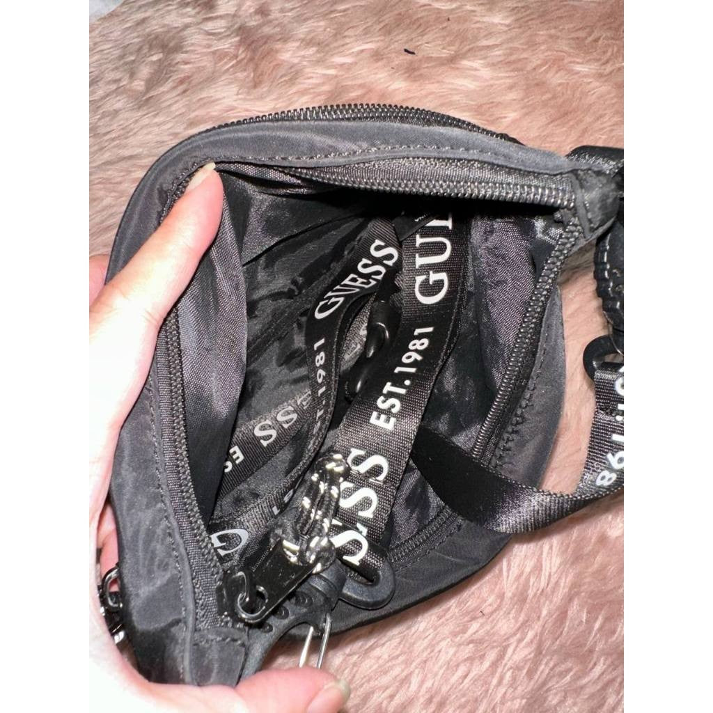 ORIG Preloved Nylon Crossbody Pouch Slim Nylon Bag