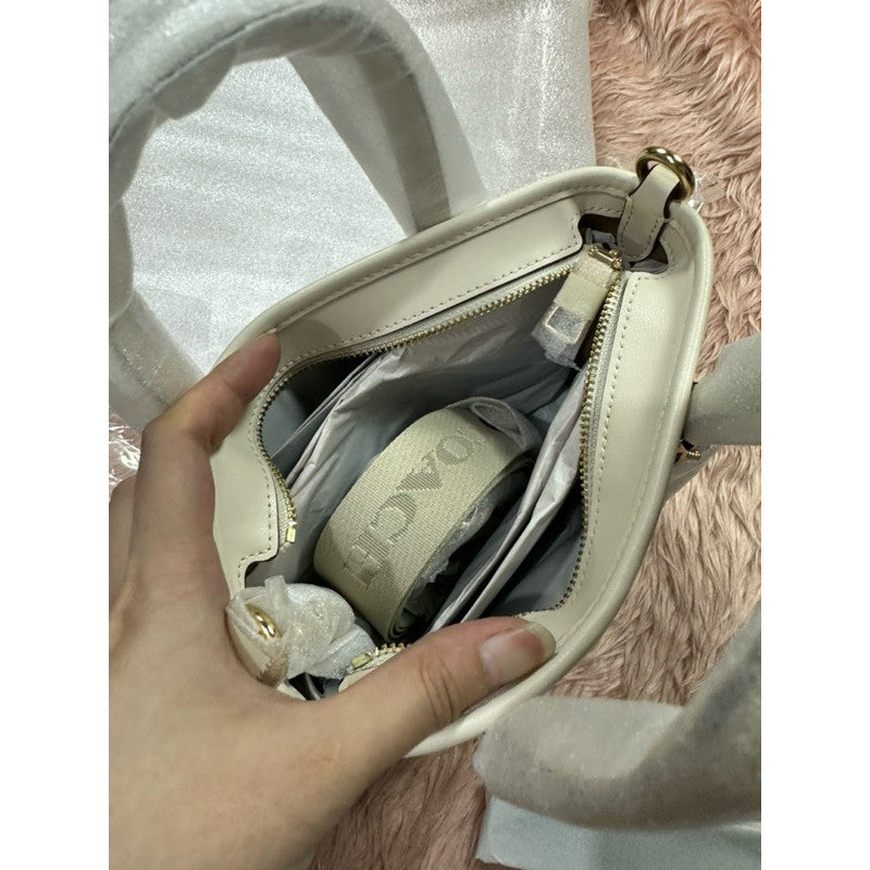 ORIG & IMPORTED CCH City Mini Tote Bag In Signature Canvas Sand/Chalk