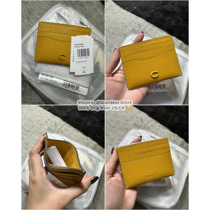ORIG & IMPORTED CCH Essential Slim Id Card Case Holder Wallet for Men / Unisex