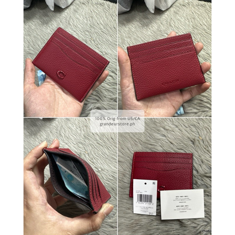 ORIG & IMPORTED CCH Essential Slim Id Card Case Holder Wallet for Men / Unisex