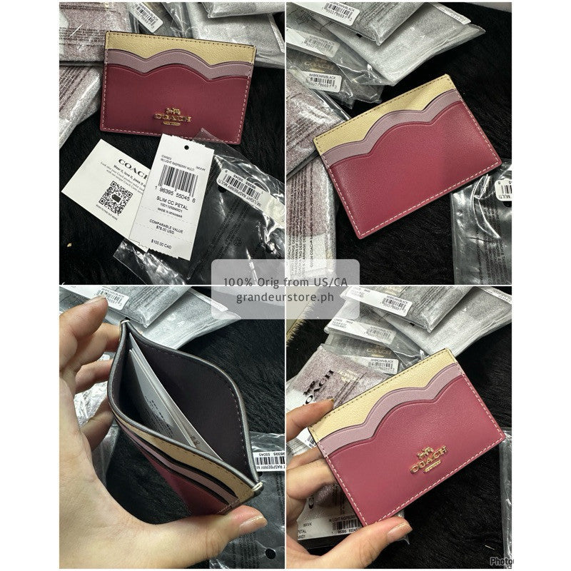 ORIG & IMPORTED CCH Essential Slim Id Card Case Holder Wallet for Men / Unisex