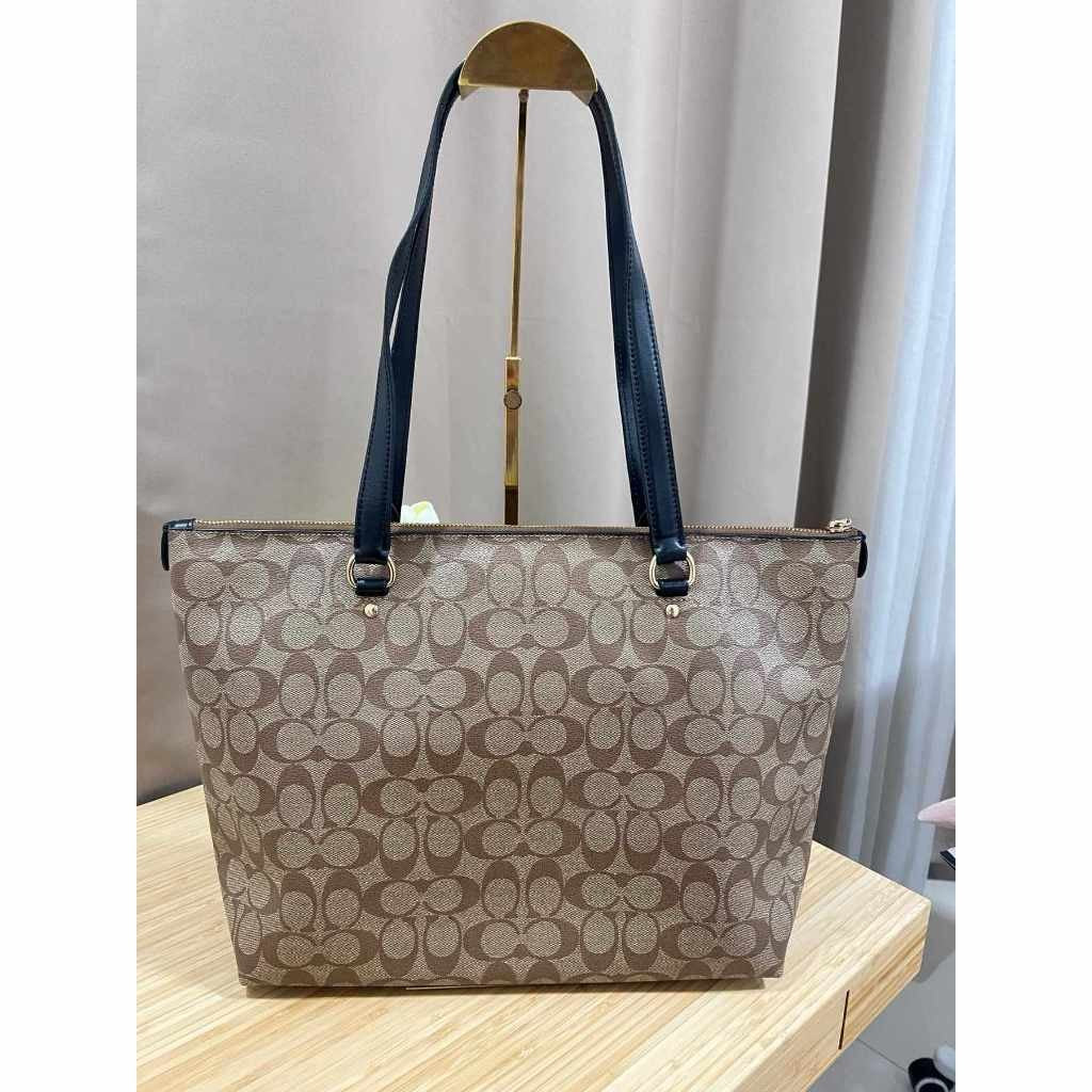 ORIG PRELOVED CCH Gallery Tote Khaki Black Bag