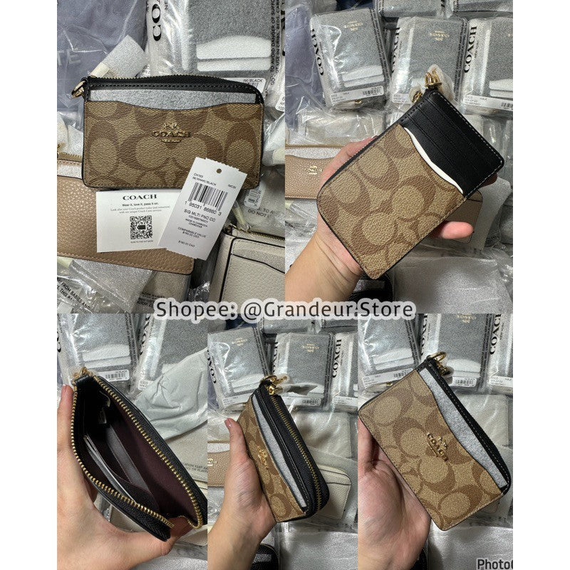 SALE! ❤️ ORIG & IMPORTED CCH Multifunction Card Case Small Wallet Coin Purse