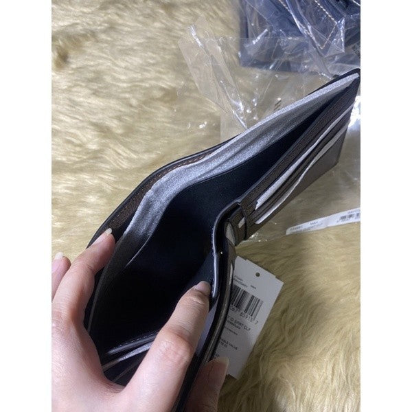 ORIG & IMPORTED CCH 3 in 1 Men’s Wallet in Plain Mahogany Brown (With insert) Calf Leather