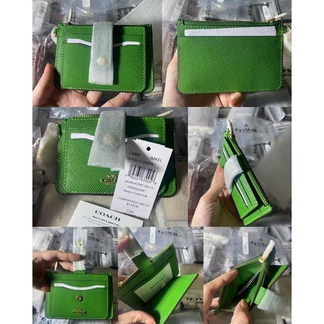 SALE! ❤️ ORIG & IMPORTED CCH Attachment Card Case In Signature Canvas Card Holder Wallet