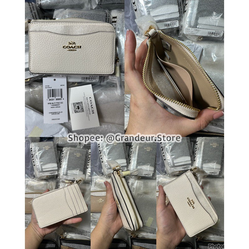 SALE! ❤️ ORIG & IMPORTED CCH Multifunction Card Case Small Wallet Coin Purse