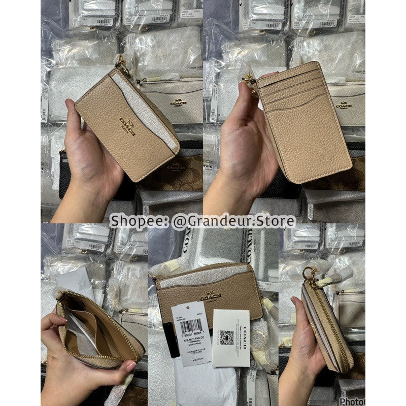 SALE! ❤️ ORIG & IMPORTED CCH Multifunction Card Case Small Wallet Coin Purse