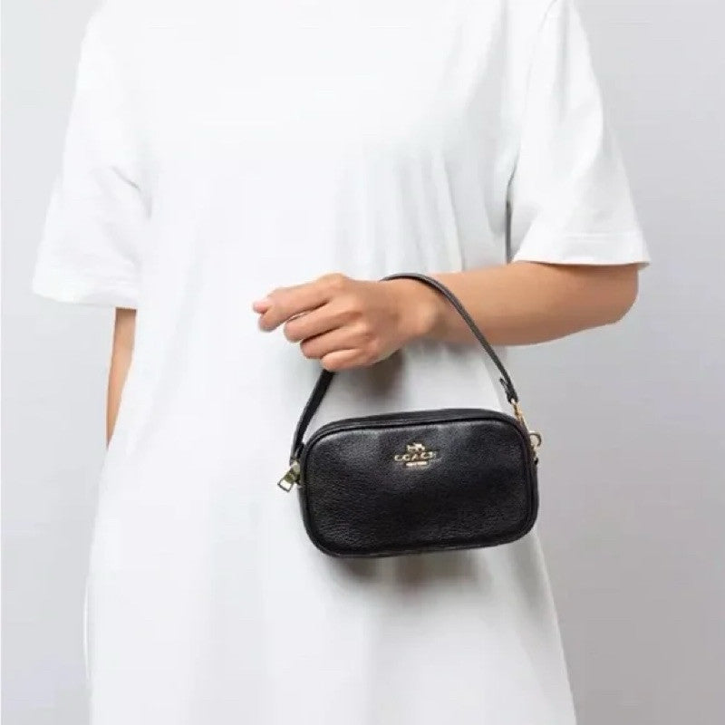 SALE! ❤️ORIG & IMPORTED CCH Jamie Wristlet Pouch Clutch Mini Bag in BLACK Nolita-Like