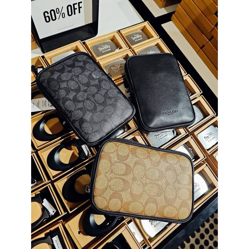 ORIG & IMPORTED CCH Aden Crossbody Men's Phone Mini Bag Black