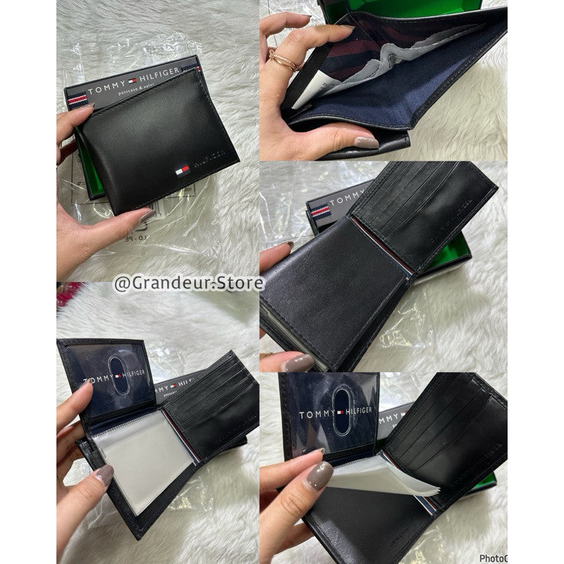 IMPORTED TH Bifold Men’s Wallet black and brown