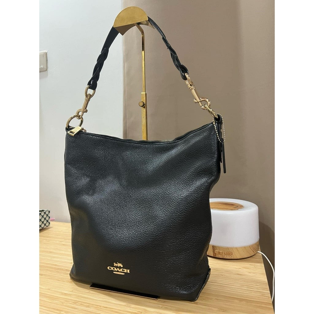 Preloved CCH Abby Duffle Shoulder Bag Black