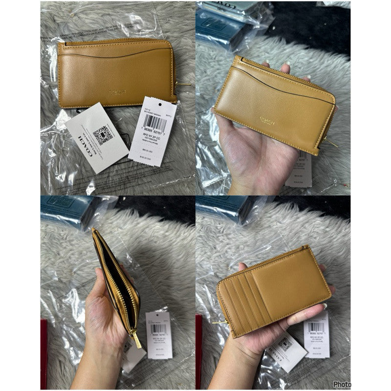 ORIG & IMPORTED CCH Men Zip Card Holder Slim Wallet