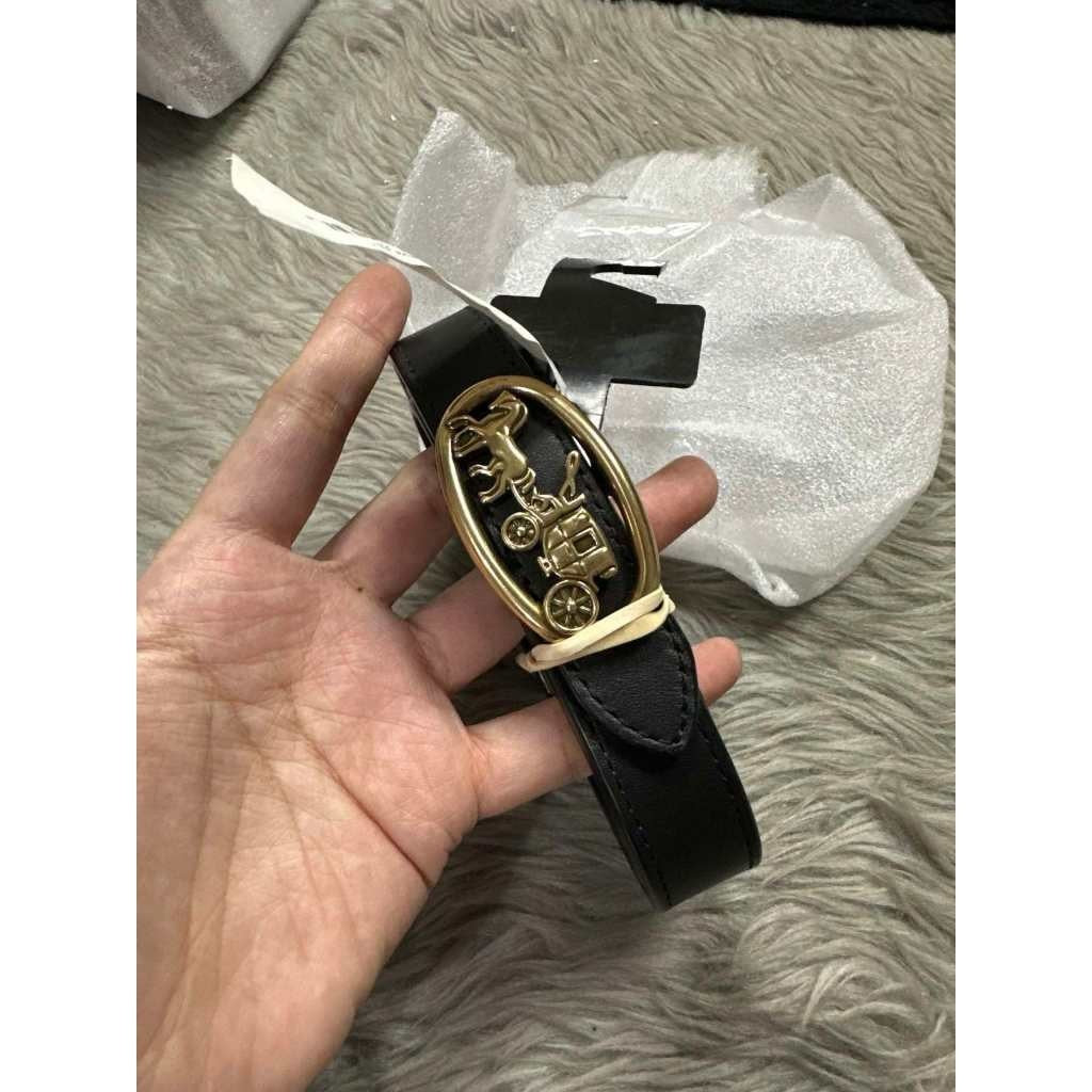 ORIG & IMPORTED CCH 20 Mm Buckle Reversible Belt Women Black