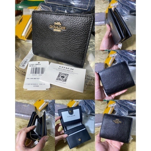 ORIG & IMPORTED CCH SMALL SNAP WALLET COIN PURSE