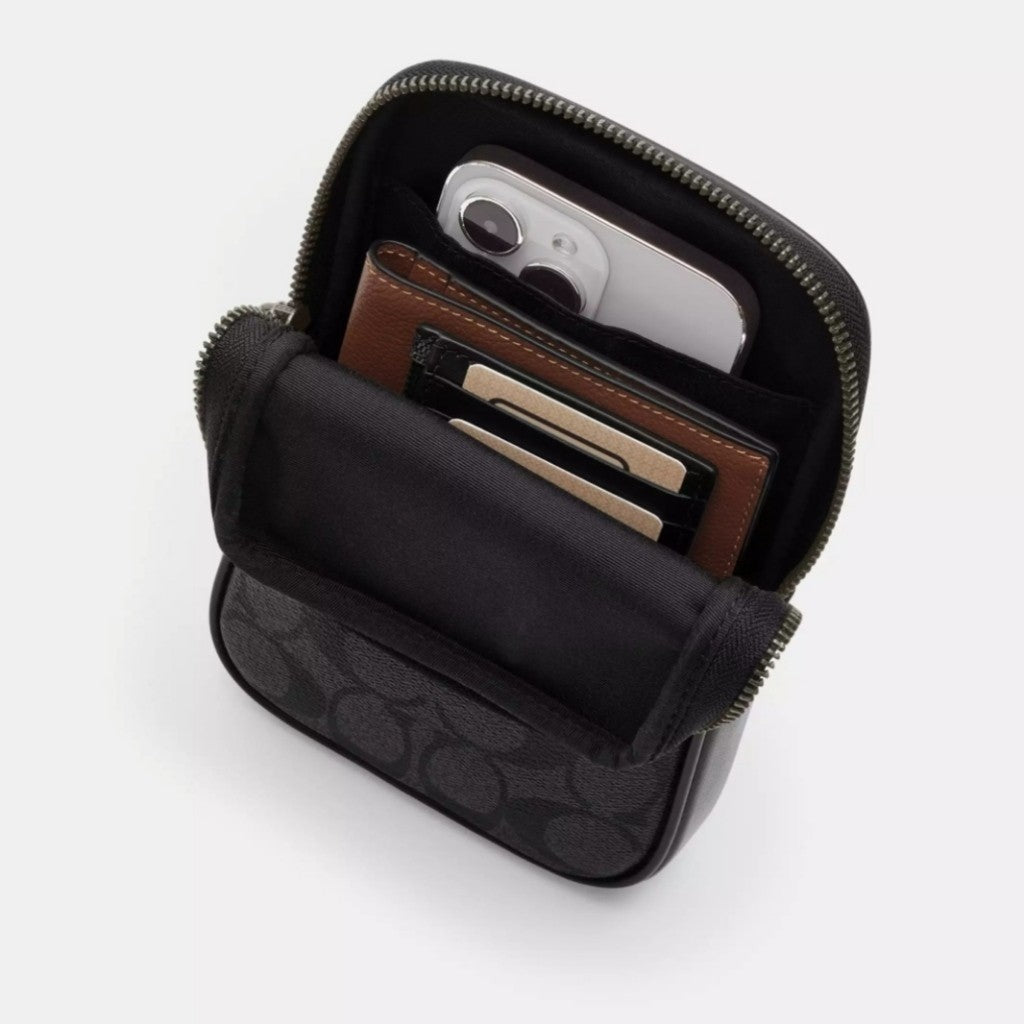 ORIG & IMPORTED CCH Aden Crossbody Men's Phone Mini Bag Black