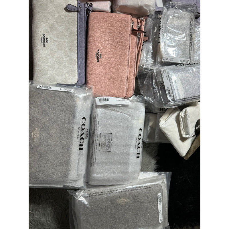 ORIG & IMPORTED CCH Double Zip Large Phone Wallet Wristlet