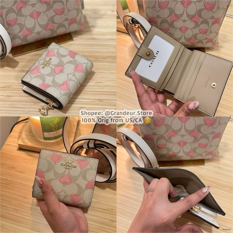 ORIG & IMPORTED CCH SMALL SNAP WALLET COIN PURSE