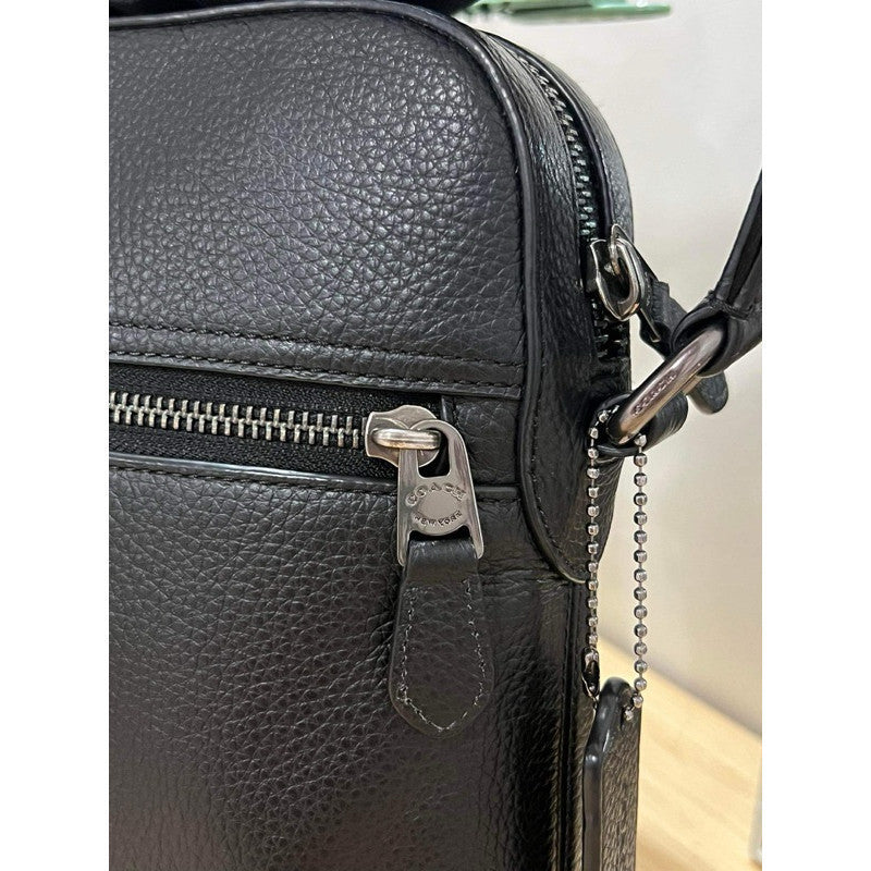 ORIG & IMPORTED CCH Houston Flight Men's Bag in Gunmetal/BLACK