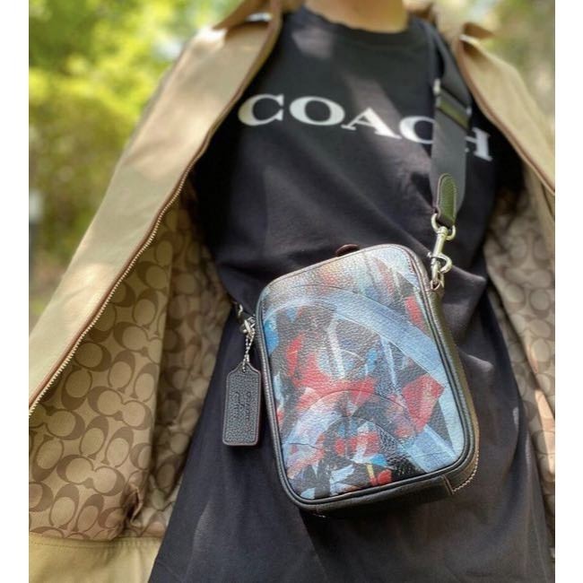 ORIG & IMPORTED CCH X MINT + SERF Rogue Retail Crossbody 12 Men's Mini Phone Bag Black