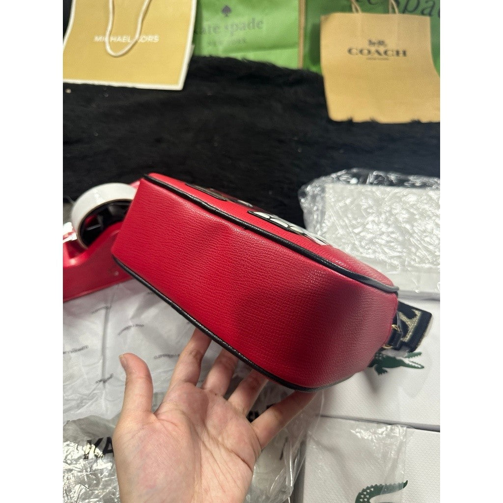 ORIG & IMPORTED Karl Lagerfeld Paris KL Red Camera Crossbody Bag